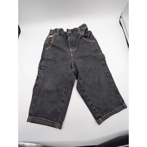 Vintage Y2K Sprockets Toddler Boys Jeans 18M Dark Wash Cargo‎ Denim